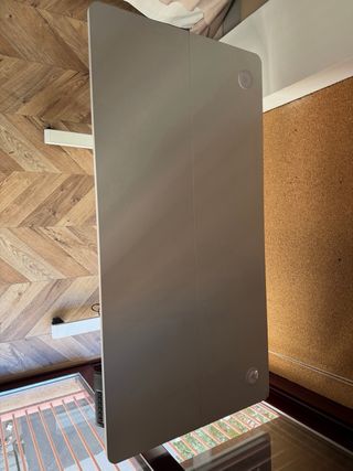 Mesa escritorio eléctrica blanca