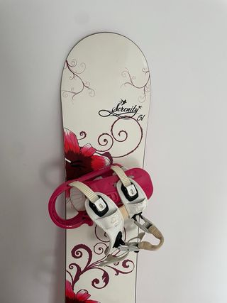 Tabla Snowboard Chica Flores wedze
