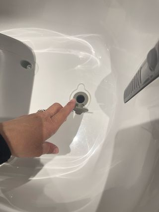 Bañera Olmitos con soporte alto plegable