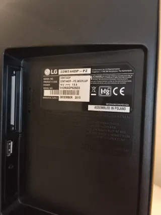 Televisor LG 21 + Soporte Pared