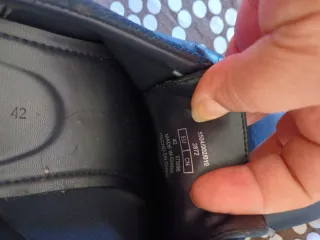Zapatillas de vestir hombre azul