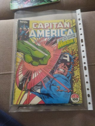 Capitán Ámerica V-1 no 2,13 y 14. Forum / Marvel.