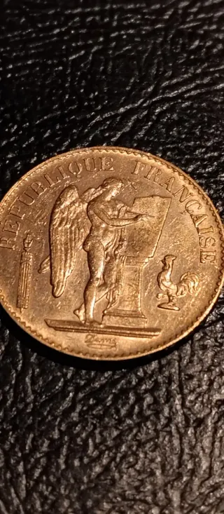 Moneta 20 Franchi 1897