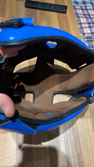 Casco deportivo Last Round azul