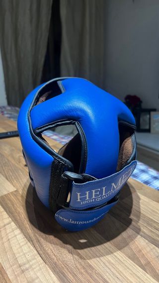 Casco deportivo Last Round azul