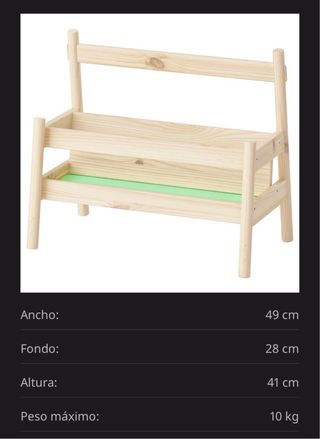 Espositore per libri Flisat Ikea. Come nuovo