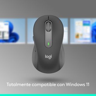 Ratón Logitech Signature Negro/Gris