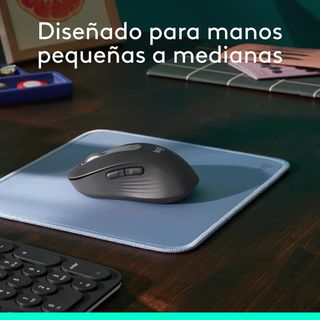 Ratón Logitech Signature Negro/Gris