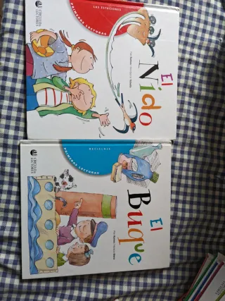 8 libros,niños de 4 años, 2 con garabatos, regalo