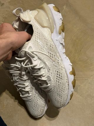 Nike React Vision Beige/Blanco