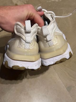 Nike React Vision Beige/Blanco