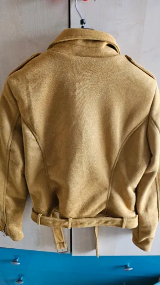 Giacca Suede Candida Gialla