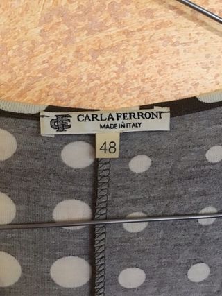 Vestito Carla Ferroni pois tg.48 viscosa