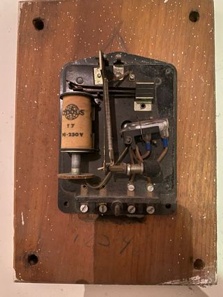 Temporizador antiguo reloj mercurio