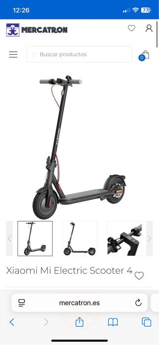 Patinete Xiaomi Mi Electric Scooter 4