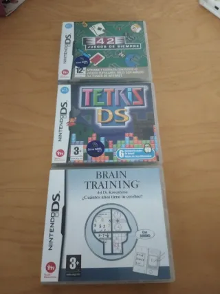 Nintendo DS Lite Blanca +4 Juegos + Funda+cargador