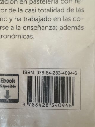 Grado Medio primer años pastelería, panadería, con