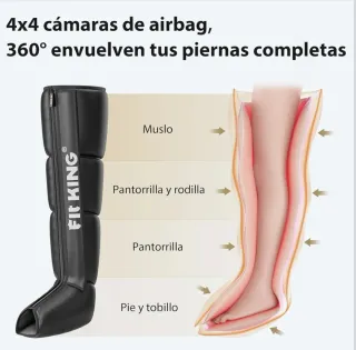 Botas Presoterapia Fit King Masajeador Recuperació