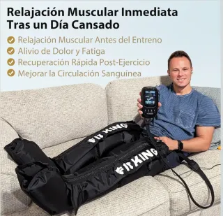 Botas Presoterapia Fit King Masajeador Recuperació