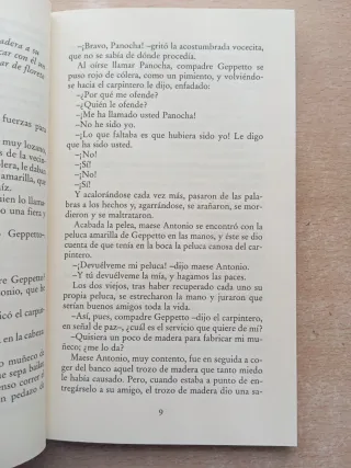 Las aventuras de Pinocho. Carlo Collodi.