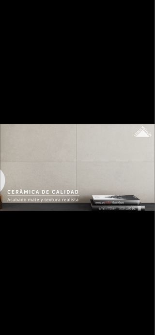 2 Cajas de azulejos Norton cream Beige 30x90cm