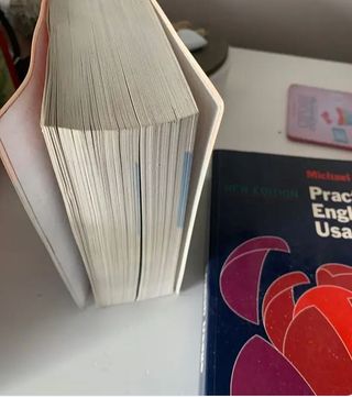 Libro de gramática inglesa+ diccionario