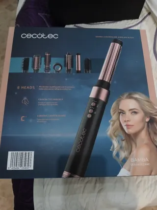 Cecotec Bamba Ceramicare Airglam Black