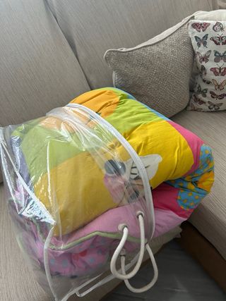 Edredón Cama 90 + Saco Dormir Multicolor