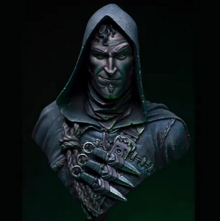 Busto Guerrero Asesino