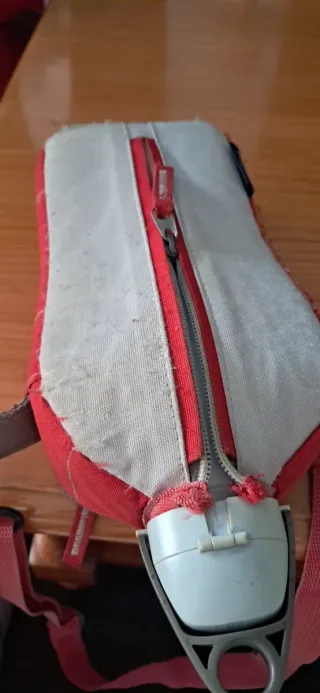 Botella Campingaz con funda y correa