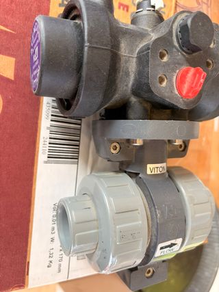Válvula Viton PPWS 1/4 BSP