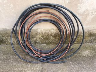 Conjunto de varios tubos de riego / Jardinería