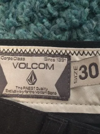 Pantalón Volcom Negro Talla 30