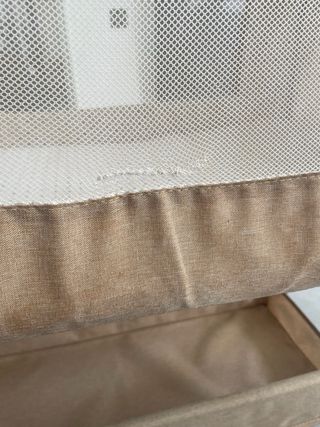 Minicuna con capota desmontable