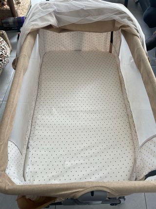 Minicuna con capota desmontable