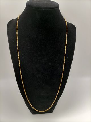 Cadena Oro 18k - Forzada- 5,18gr - 62,5cm