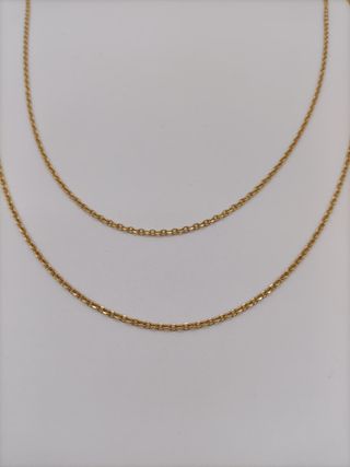 Cadena Oro 18k - Forzada- 5,18gr - 62,5cm