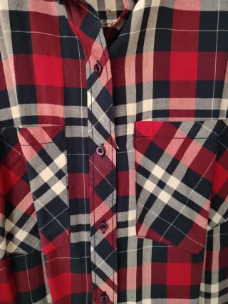 Camisa cuadros Stradivarius