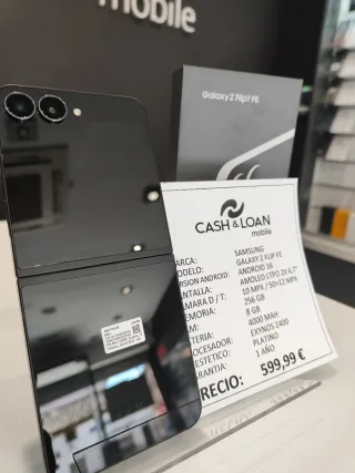 Samsung Galaxy Z Flip FE 256GB Negro