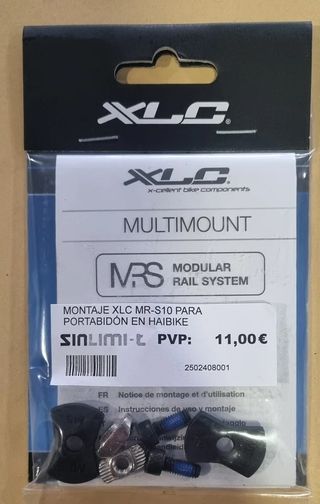 Kit Montaje XLC Portabidón Haibike MRS