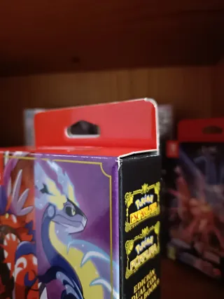 Pokémon Escarlata/Púrpura Edición Dual Steelbook