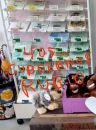 Cuadernos Rubio. 405 cuadernos, menos de 0,5o peza