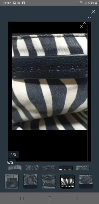 Bolso Zara Negro Grande