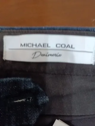 Jeans uomo con zip blu