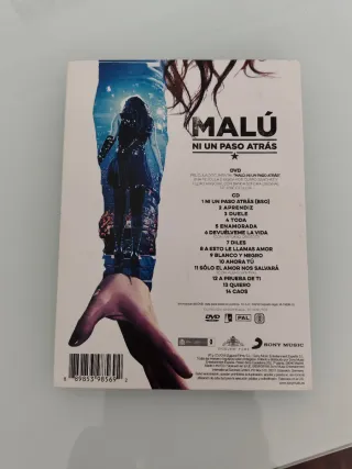 Malú Pack DVD + CD Ni Un Paso Atrás