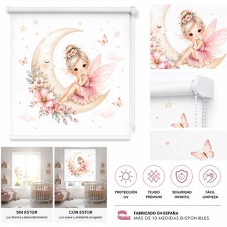 Estor Infantil Hada Luna Enrollable