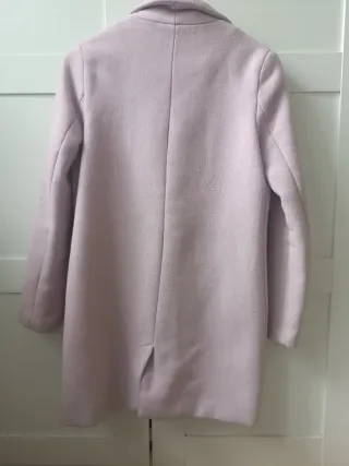 Abrigo Bershka Lila Mujer XS