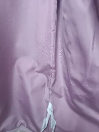 Abrigo Bershka Lila Mujer XS