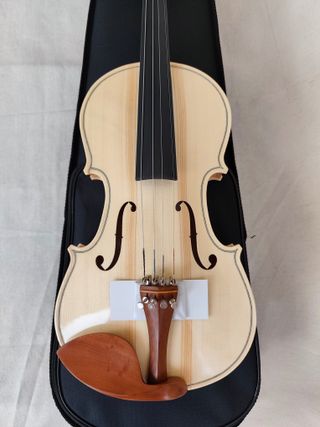 Violín de abeto con estuche rígido y arco - Nuevo
