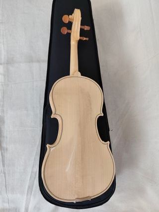 Violín de abeto con estuche rígido y arco - Nuevo